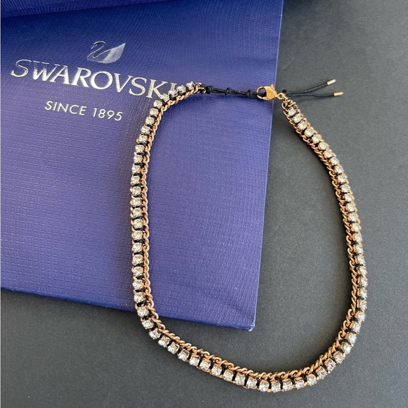 Swarovski Rose Gold Necklace - Bracelet - Picture 6 of 8